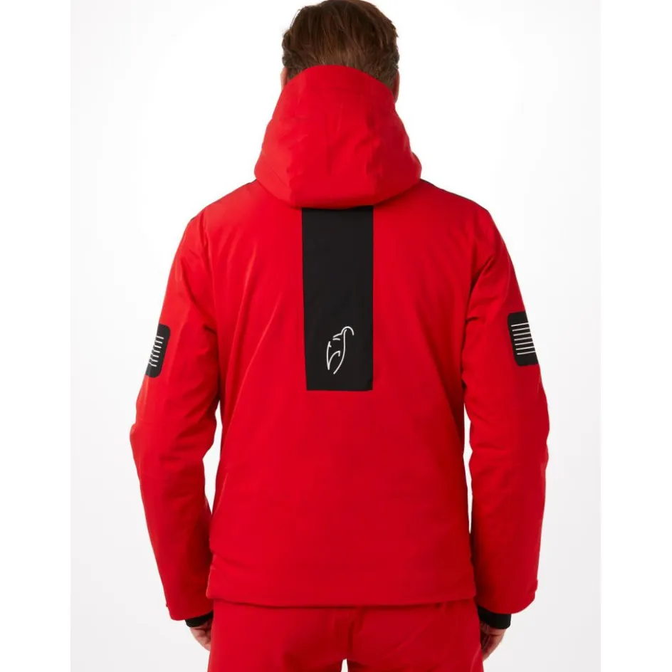 Toni Sailer Ski Jassen|Wintersport* ALLAN winterjas heren signal red