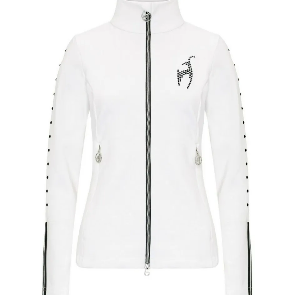 Toni Sailer Ski Vesten|Wintersport* KATHI Special vest bright white
