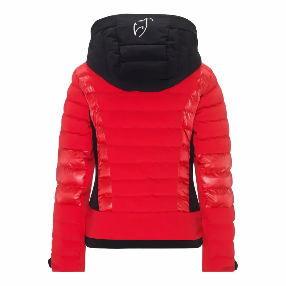 Toni Sailer Ski Jassen|Wintersport* Lisbeth winterjas dames pink red