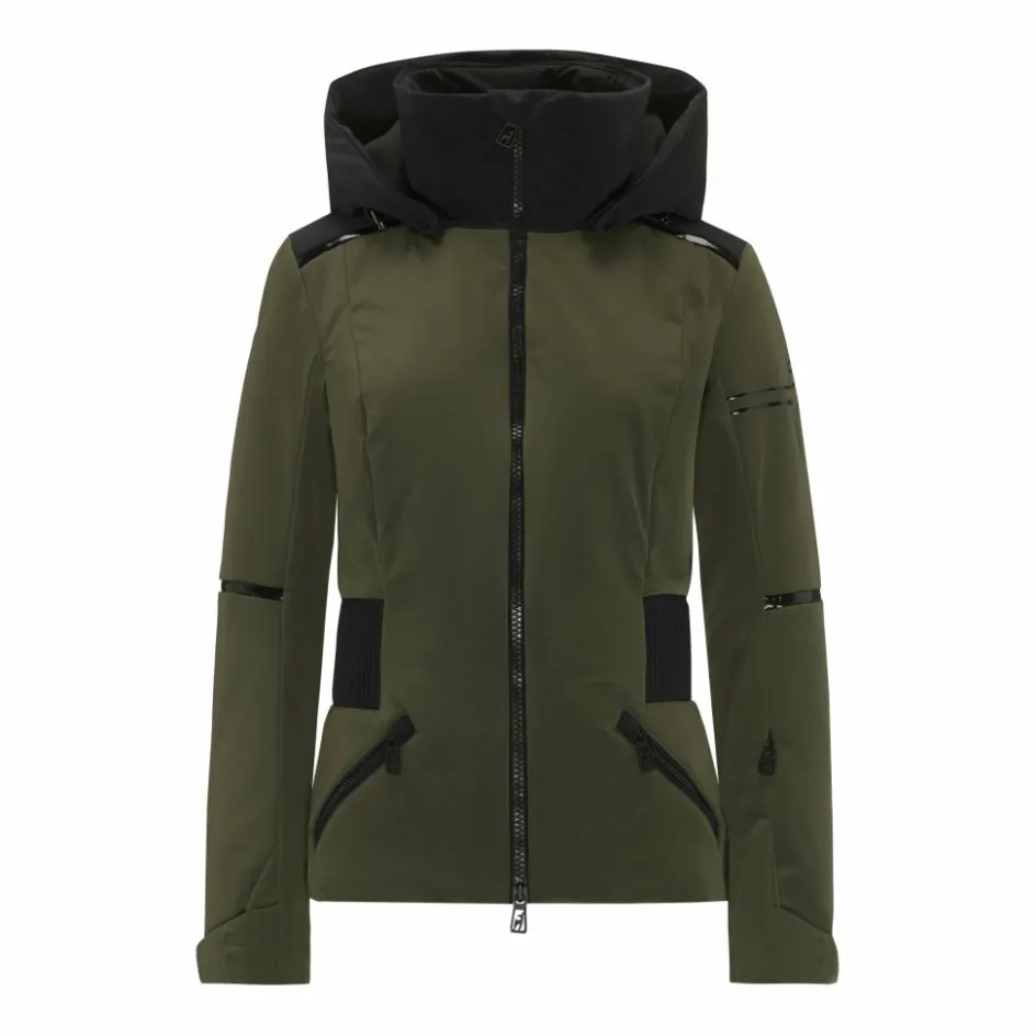 Toni Sailer Ski Jassen|Wintersport* Martha winterjas dames dark pine