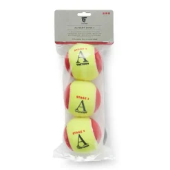 Tretorn Tennisballen*Academy tennisballen 3-pack rood geel