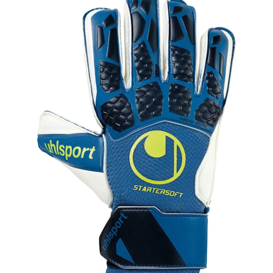 Uhlsport Keepershandschoenen*Hyperact Starter Soft keepershandschoenen night blue