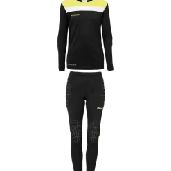 Uhlsport Voetbalkleding*Offense 23 keeperstenue junior black