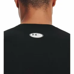 Under Armour Sportshirt* HeatGear LS shirt heren black white