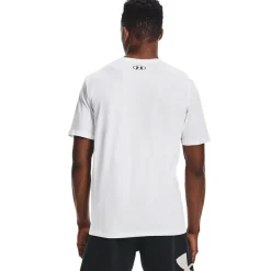 Under Armour Sportshirt* Left Chest Logo shirt heren white black