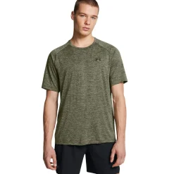 Under Armour Sportshirt* Tech 2.0 sportshirt heren marine od green black