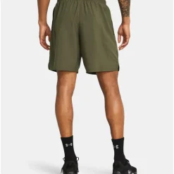 Under Armour Sportbroek* Tech Woven Wordmark short heren marine OD green black