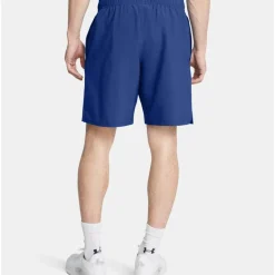 Under Armour Sportbroek* Tech Woven Wordmark short heren tech blue horizon blue