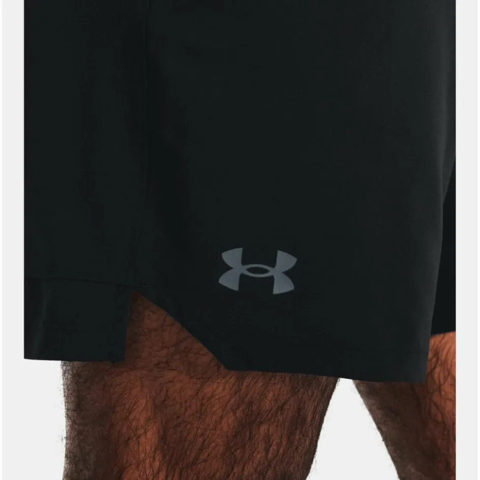 Under Armour Sportbroek* Vanish Woven 6 inch short heren black