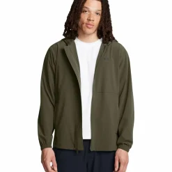 Under Armour Trainingsjack* Vibe Woven trainingsjack heren marine OD green black