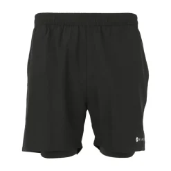 VIRTUS Sportbroek*Zayne 2-in-1 short heren black