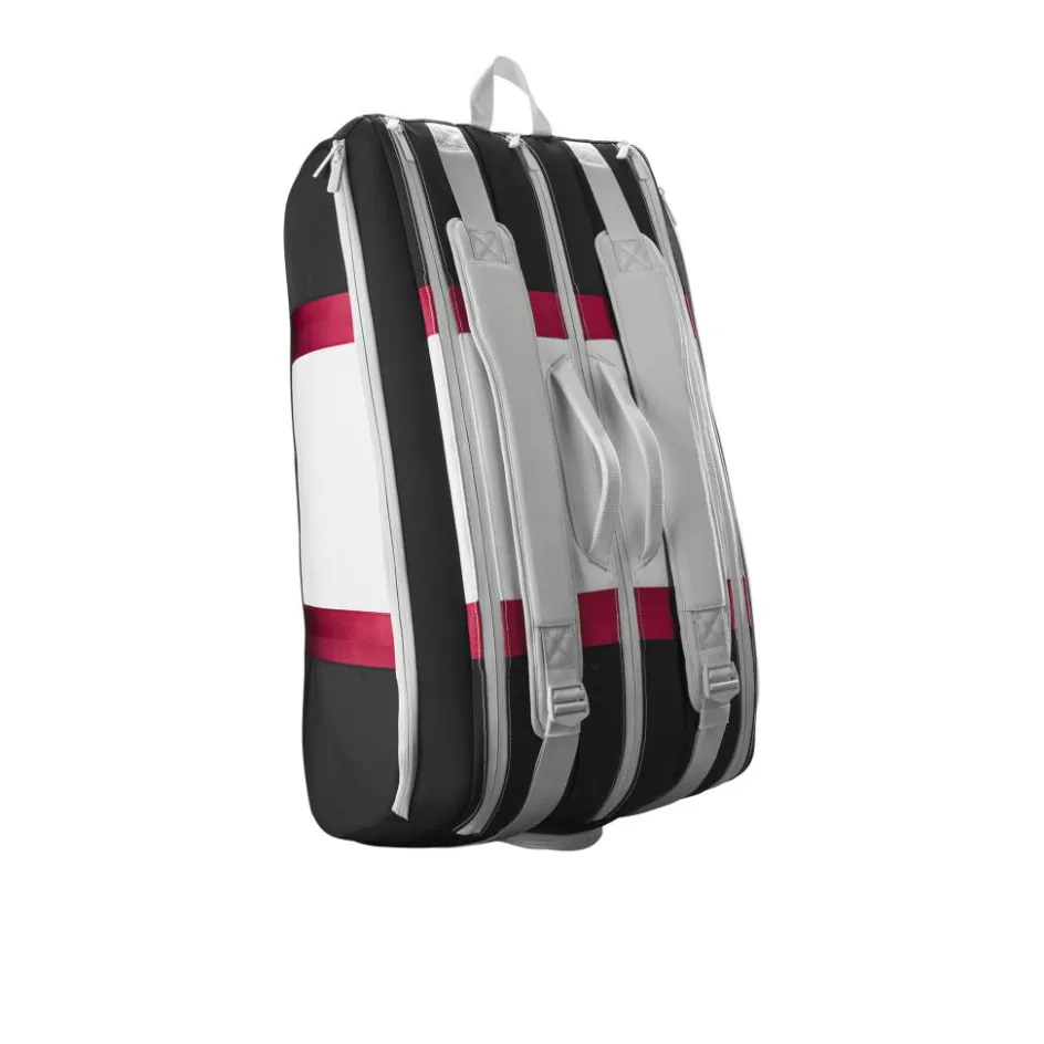 Wilson Tennistassen*Courage Collection 15 tennistas black