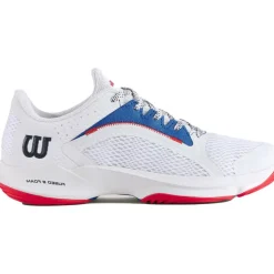 Wilson Padelschoenen*Hurakn 2.0 padelschoenen dames white deja vu blue red