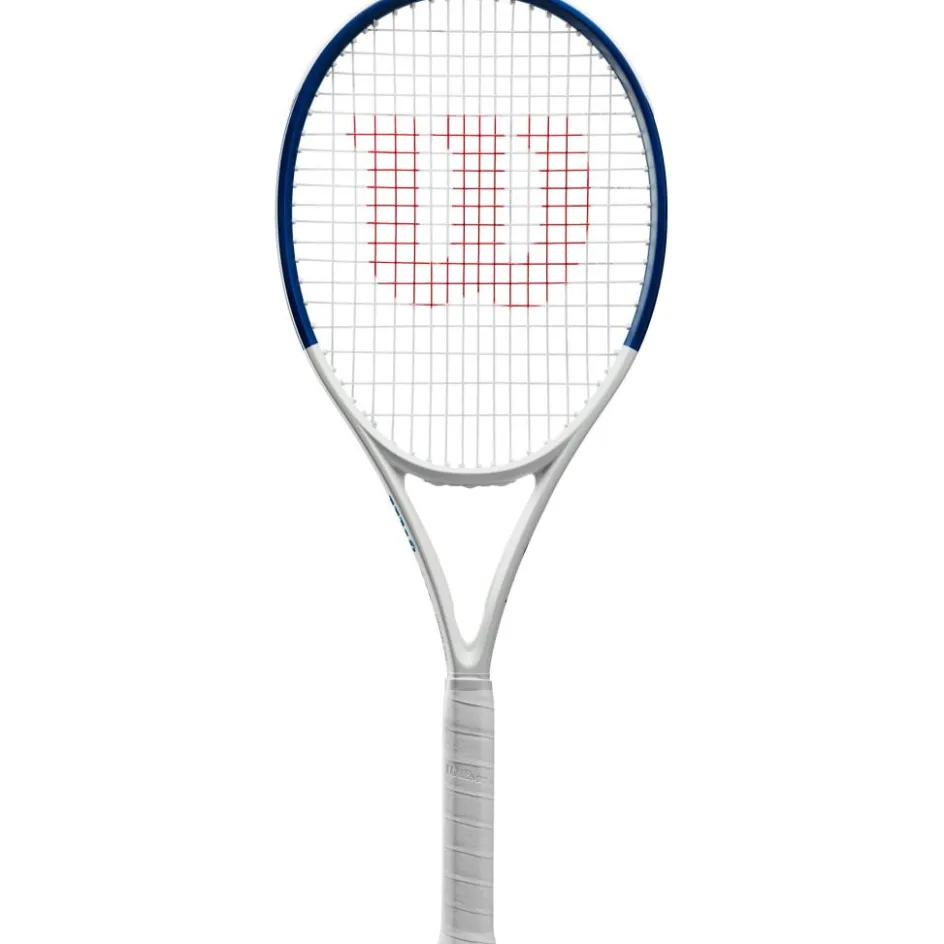 Wilson Tennisracket*US Open Clash 100 V2 tennisracket white blue