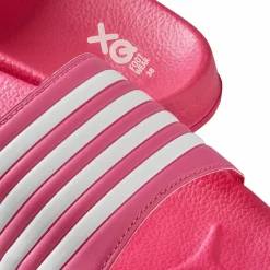 XQ Badslippers|Slippers*000125994005 slippers dames fuchsia white