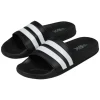 XQ Badslippers|Slippers*000121994002 slippers heren black white