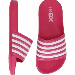 XQ Badslippers|Slippers*000133894006 slippers junior fuchsia white