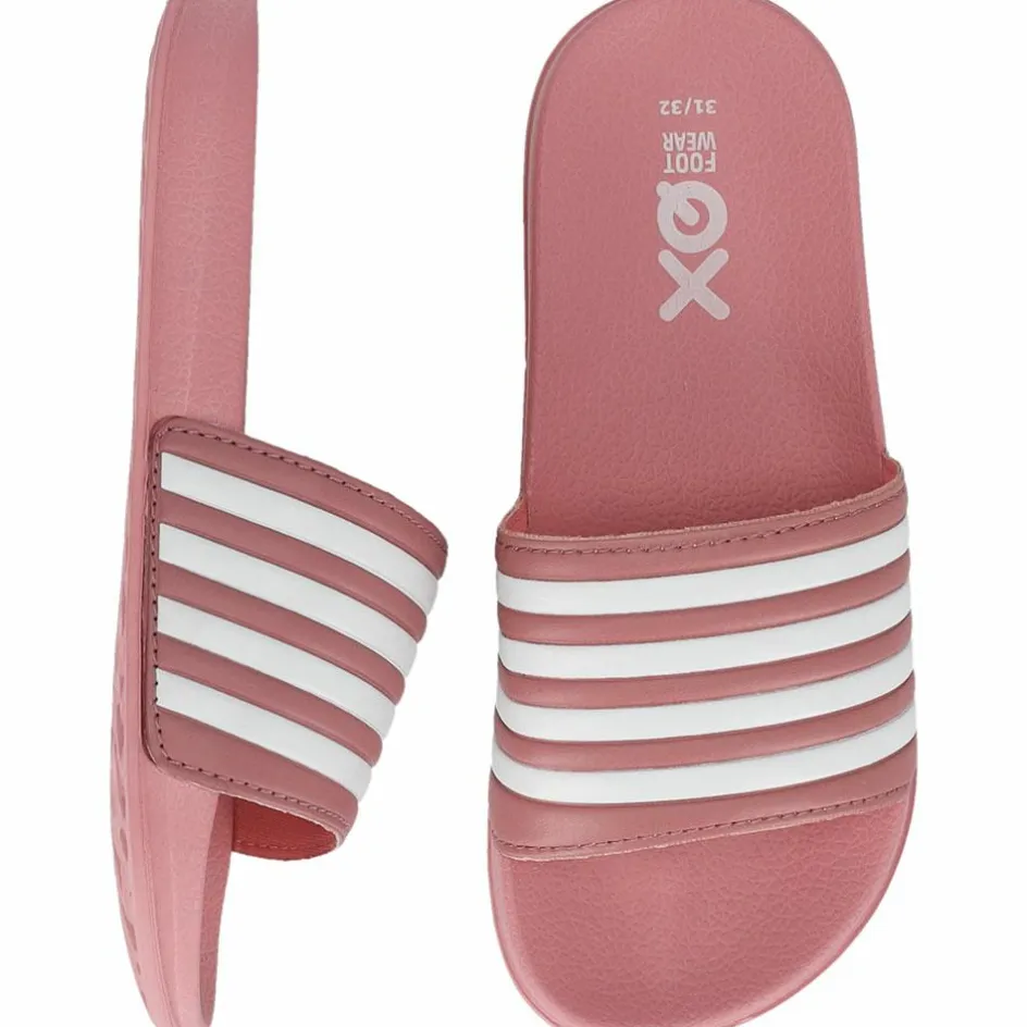 XQ Badslippers|Slippers*000133894006 slippers junior teens pink white