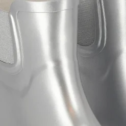 XQ Regenkleding & -Laarzen*Chelsea regenlaarzen dames silver metallic