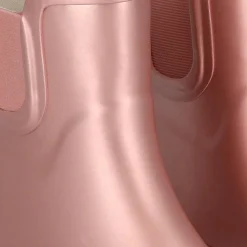 XQ Regenkleding & -Laarzen*Chelsea regenlaarzen dames pink metallic