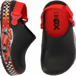 XQ Schoenen*Race klompen junior black
