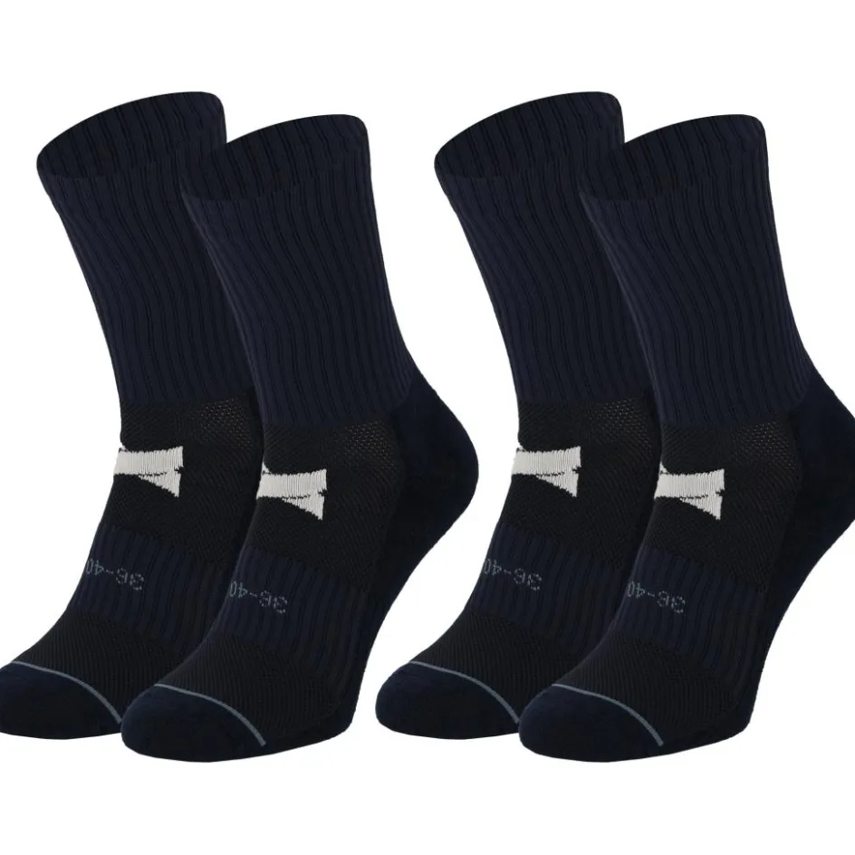 Xtreme Sockswear Voetbalkleding* Grip voetbalsokken navy 2-pack