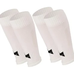 Xtreme Sockswear Scheenbeschermers Voetbal* Pro Footless Soccer sleeves white 2-pack