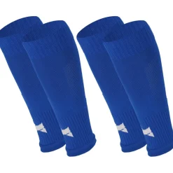 Xtreme Sockswear Scheenbeschermers Voetbal* Pro Footless Soccer sleeves kobalt blue 2-pack