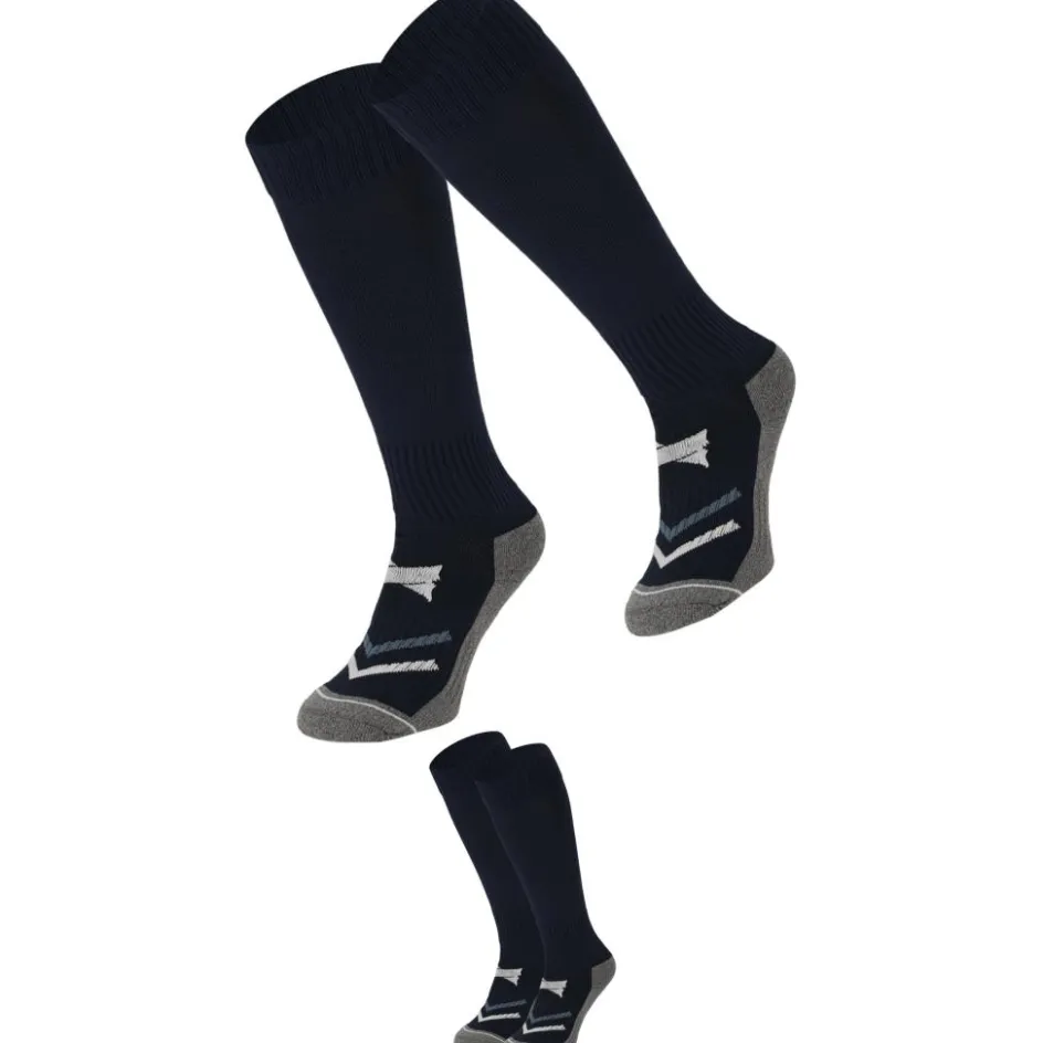Xtreme Sockswear Voetbalkleding* Pro Soccer voetbalsokken navy 2-pack