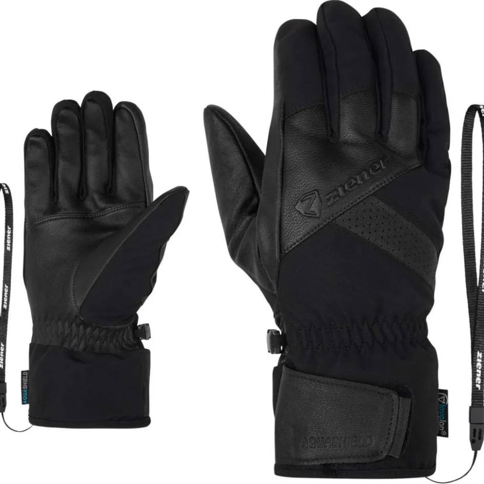 Ziener Handschoenen & Wanten|Wintersport*Getter-Z AS AW handschoenen heren black